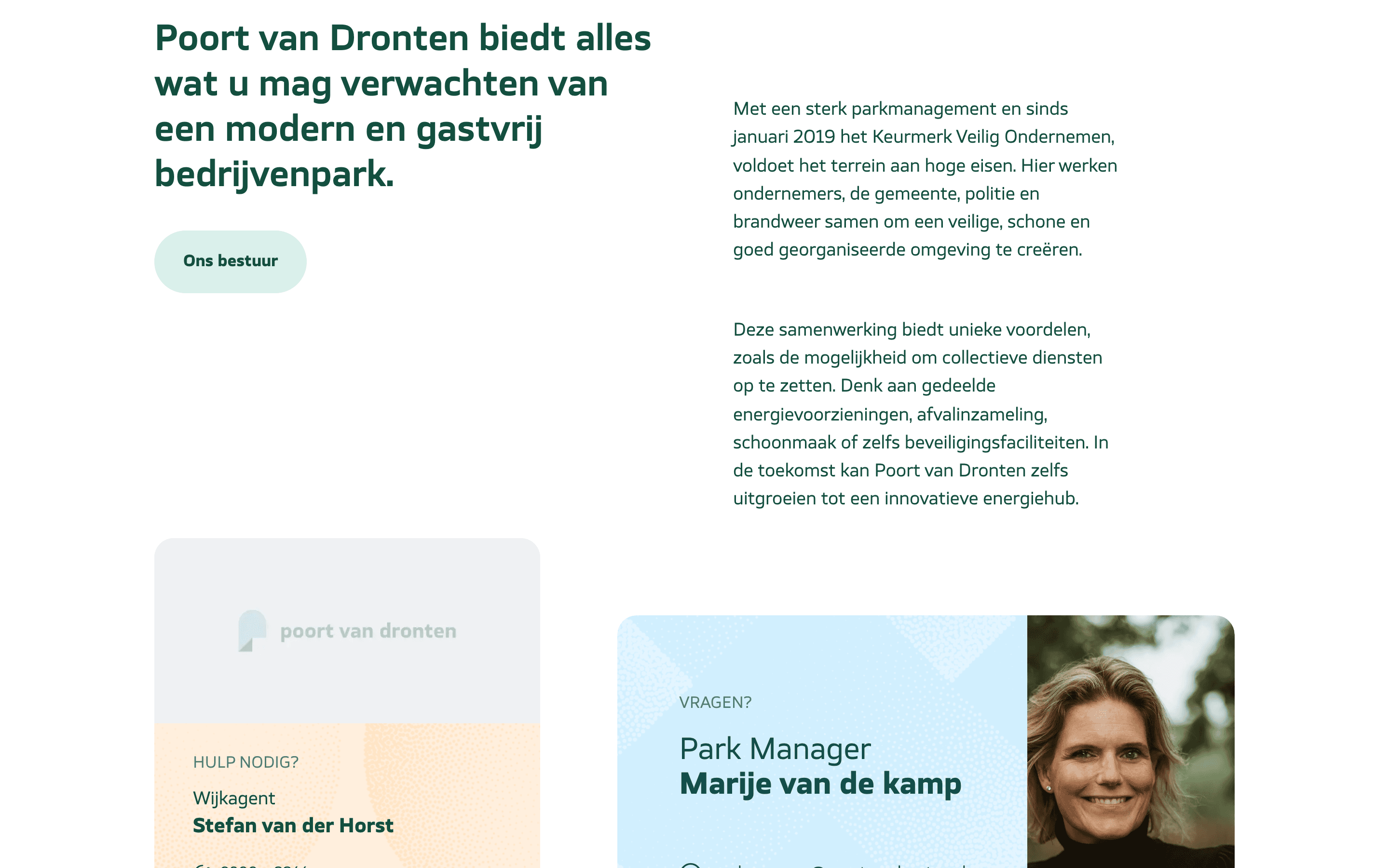 Poort van Dronten sectie 1
