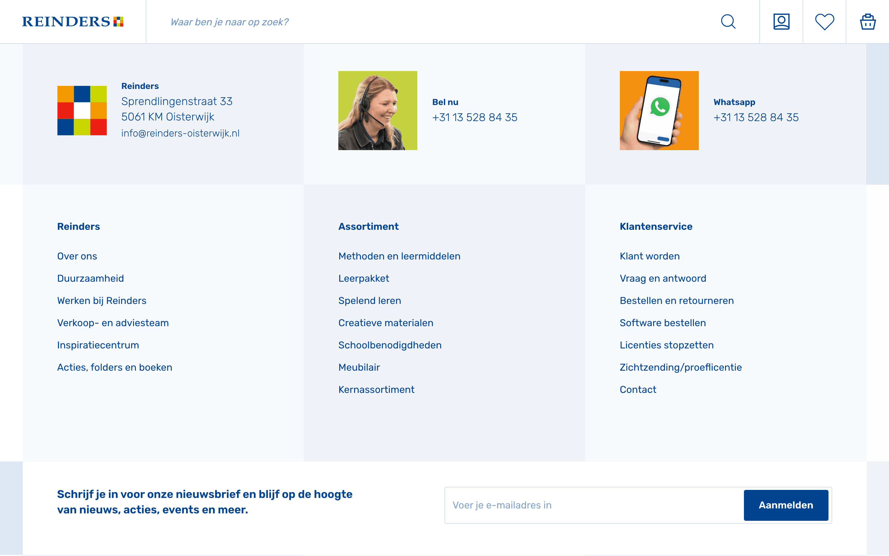 Reinders Oisterwijk sectie 3