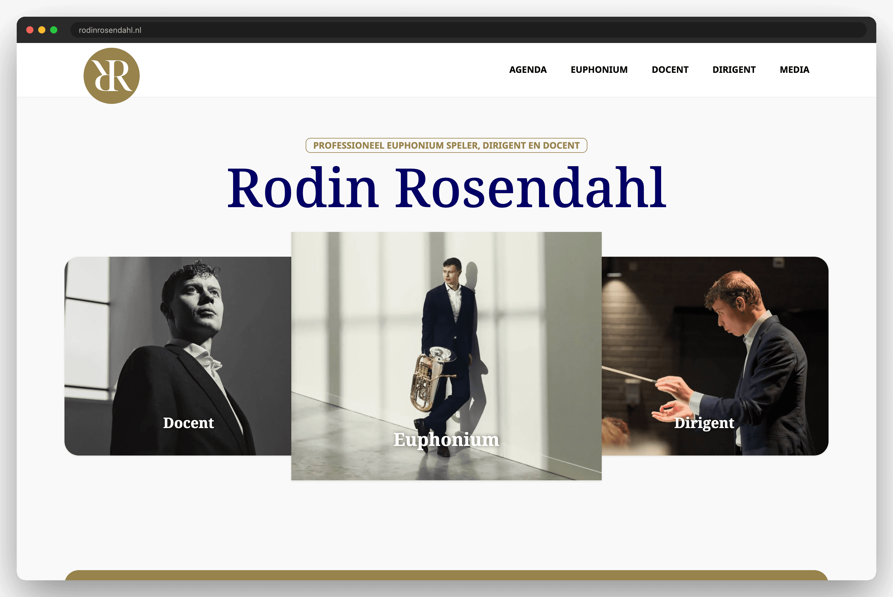 Rodin Rosendahl homepage