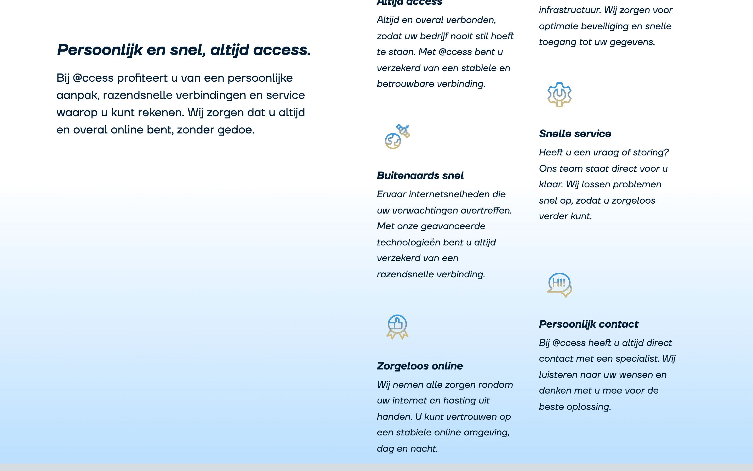 @ccess sectie 1