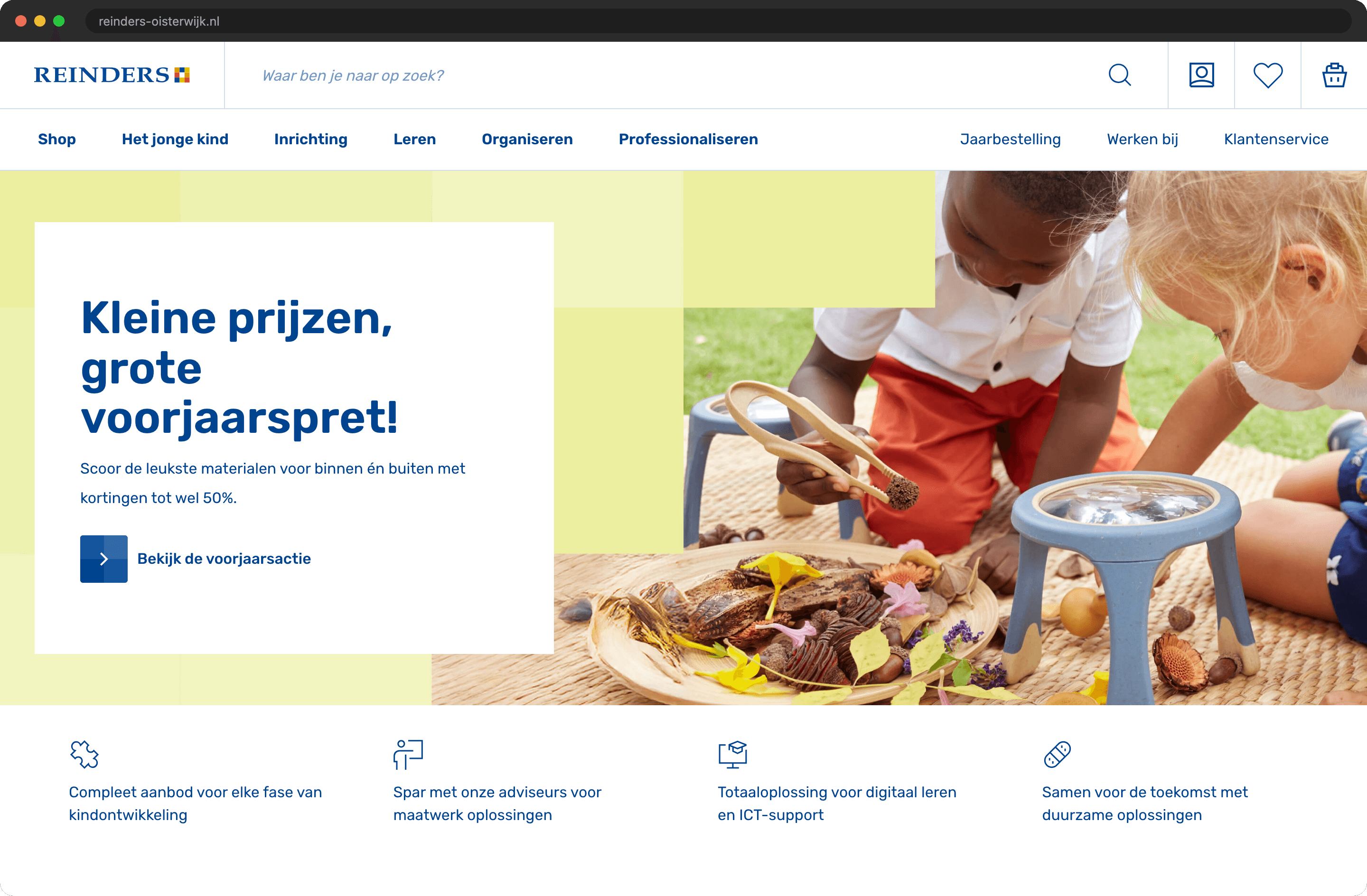 Reinders Oisterwijk homepage